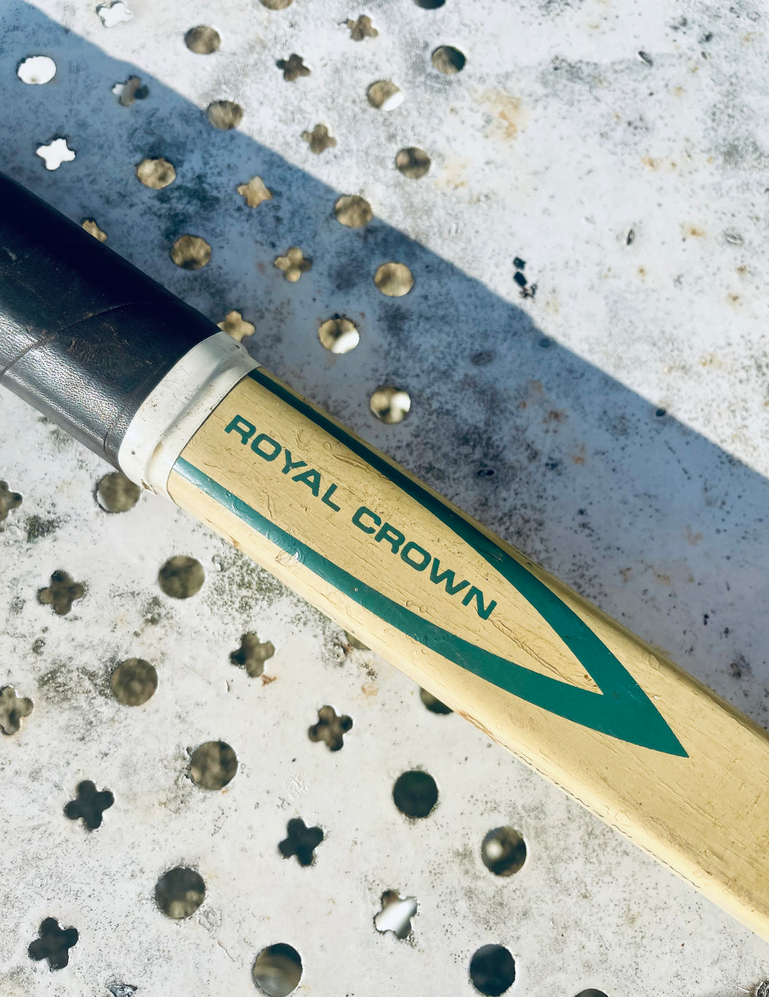Raquette De Squash Ancienne Slazenger Royal Crown – Bois, Made In England