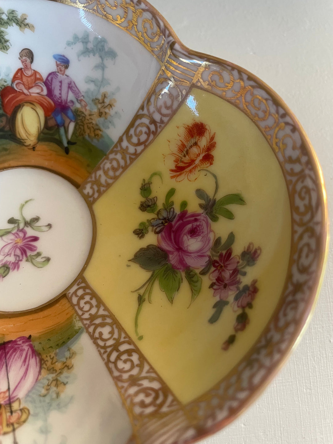 Dresden cup & saucer – Iris & Mabel Online